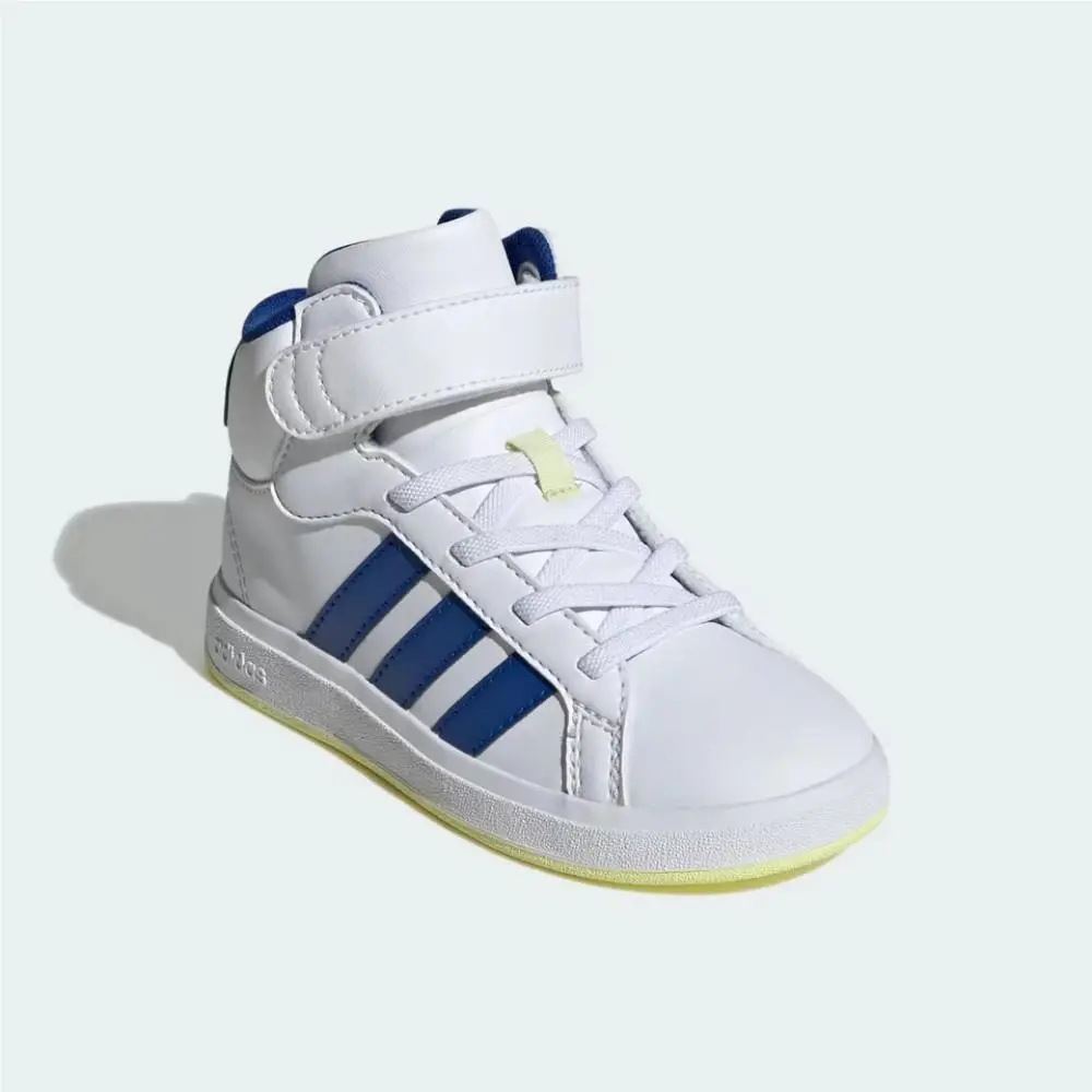 Adidas Grand Court Mid IE3861 Sneakers Kids US 7 White Sportswear Shoes GAL667