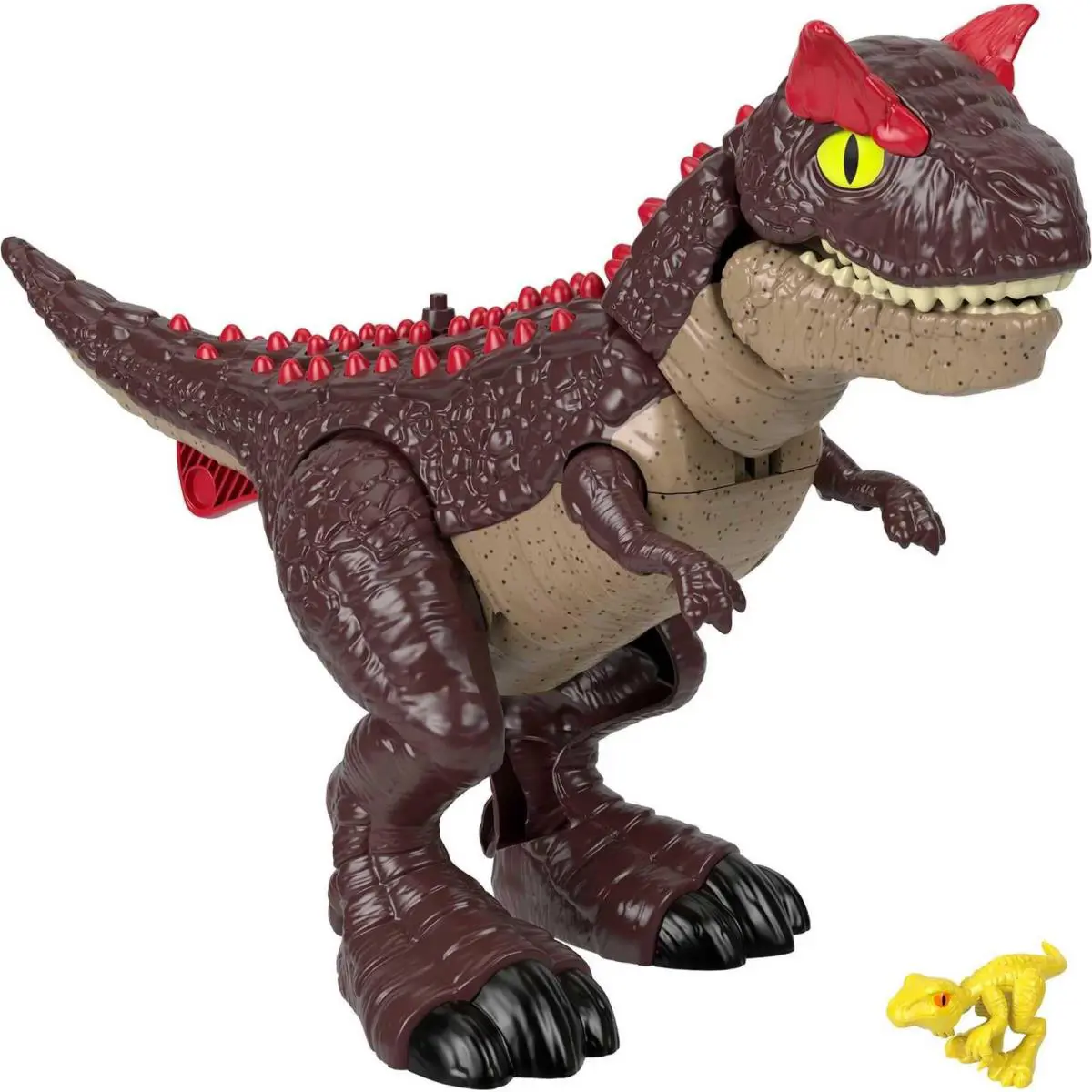Imaginext Jurassic World Spike Strike Carnotaurus Dinosaur Toy 11 Inch
