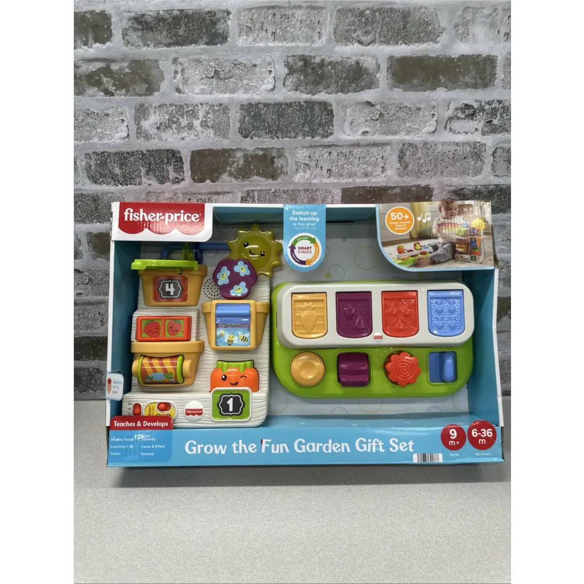 Fisher-price Grow The Fun Garden Gift Set 50+ Song/sounds/tunes/phrases