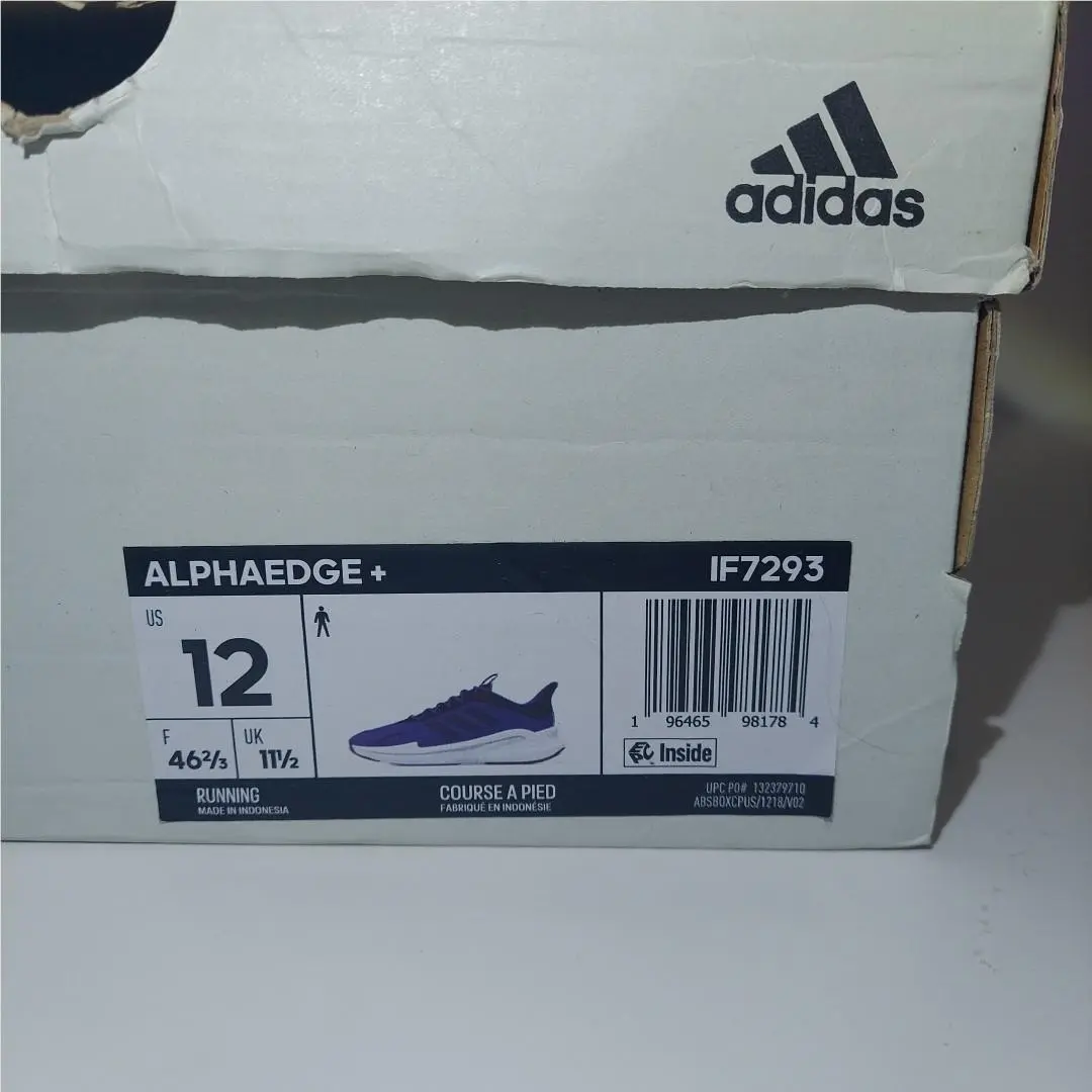 Adidas shoes - adidas AlphaEdge+ - IF7293 - Blue/Navy/Red 5