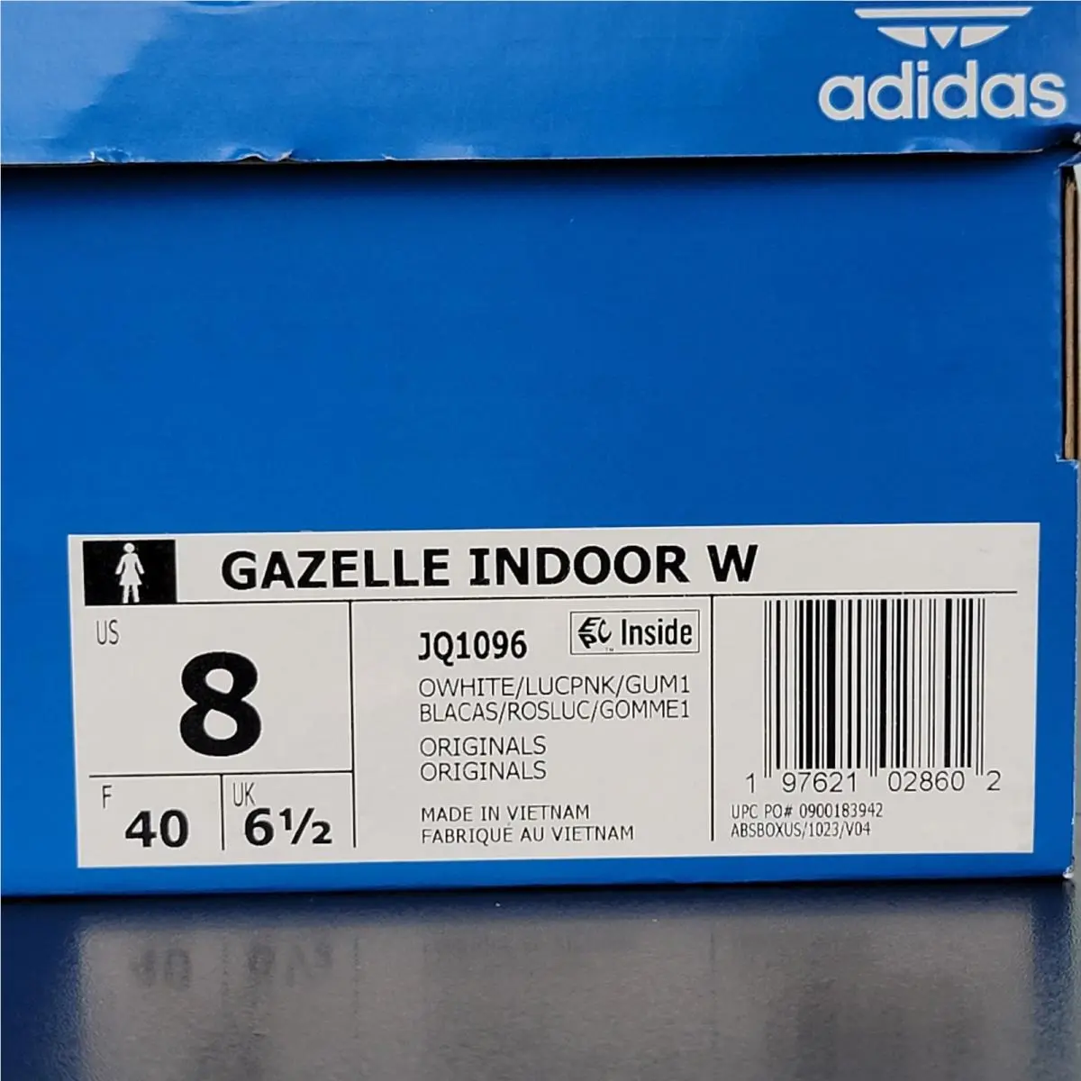 Adidas shoes - adidas Gazelle - Gazelle - JQ1096 - White 6