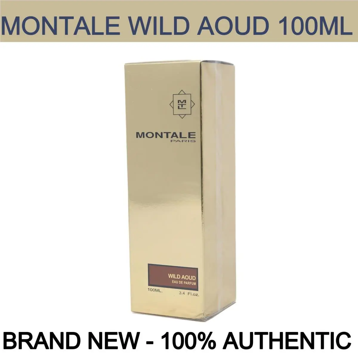 Montale Wild Aoud Unisex Eau de Parfum 100ml/3.4 oz Spray Bottle