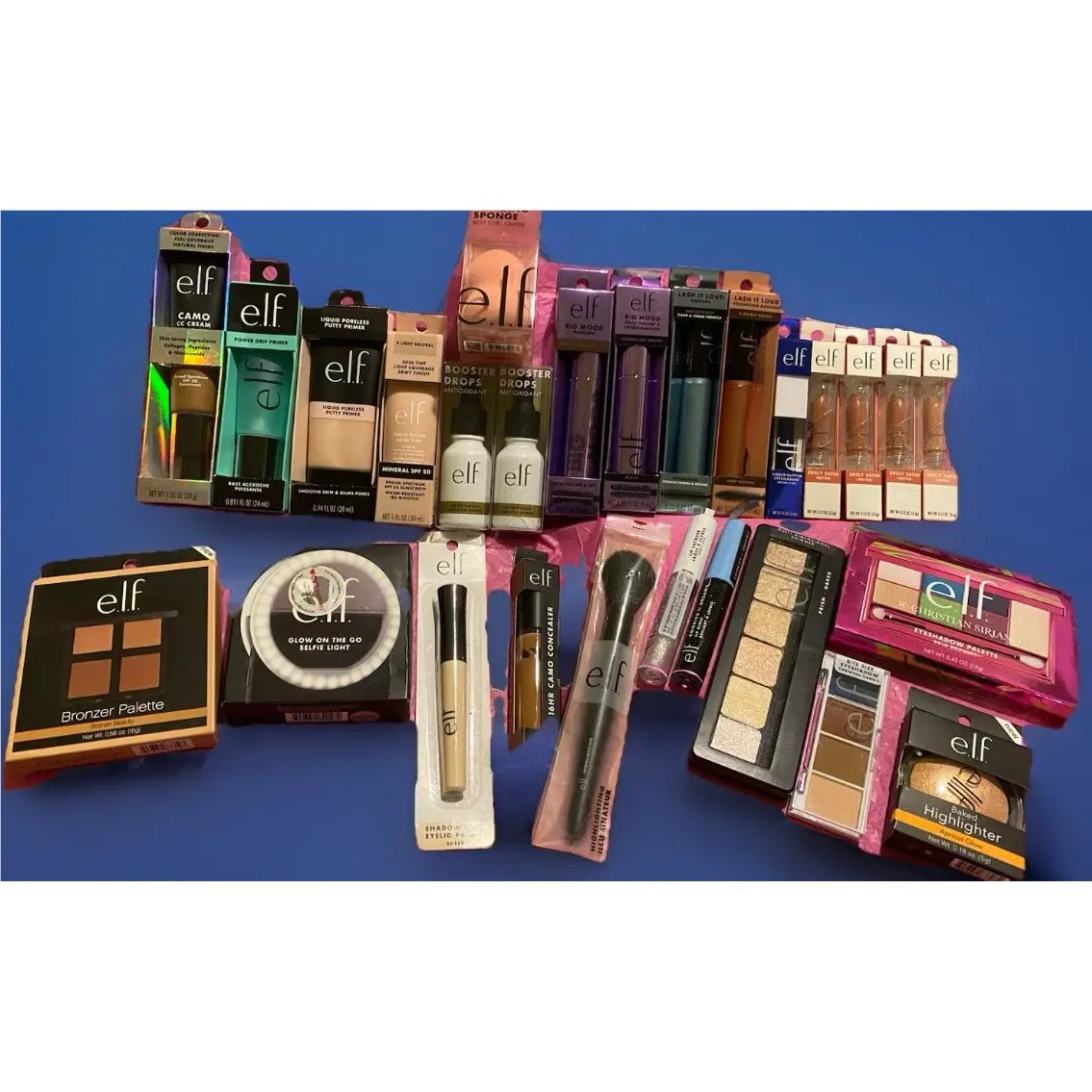 E.l.f. Cosmetics Bundle 25Pc Face Makeup Beauty Skincare L K by e.l.f. Cosmetics