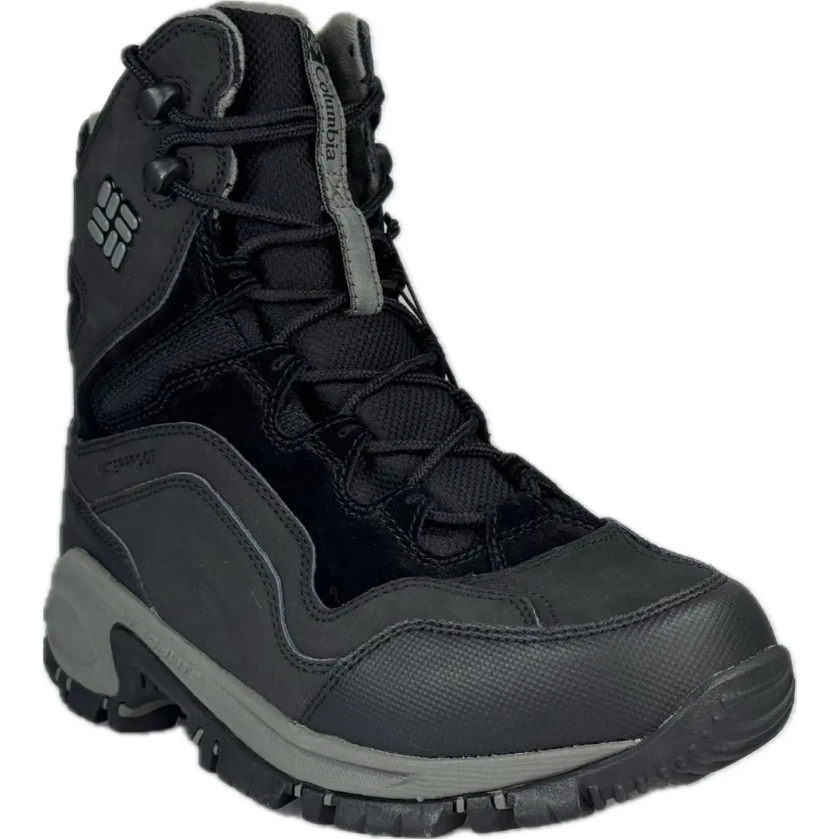 Columbia Backramp Techlite Men`s Black Waterproof Boots Size 7 YM5298-010