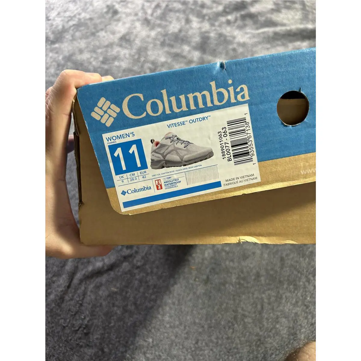 Columbia shoes - Columbia Vitesse OutDry - Vitesse OutDry - Gray 3