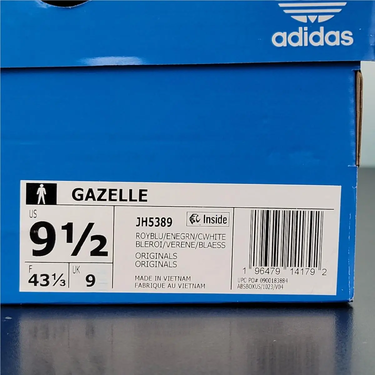 Adidas shoes - adidas Gazelle - Gazelle - JH5389 - Blue 6
