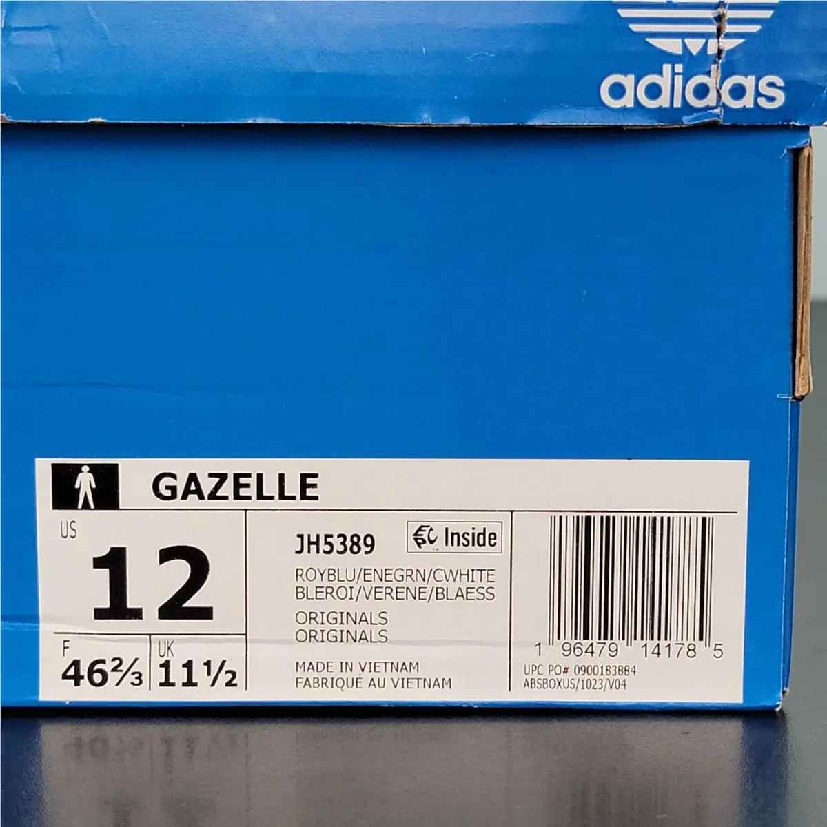 Adidas shoes - adidas Gazelle - Gazelle - JH5389 - Blue 6