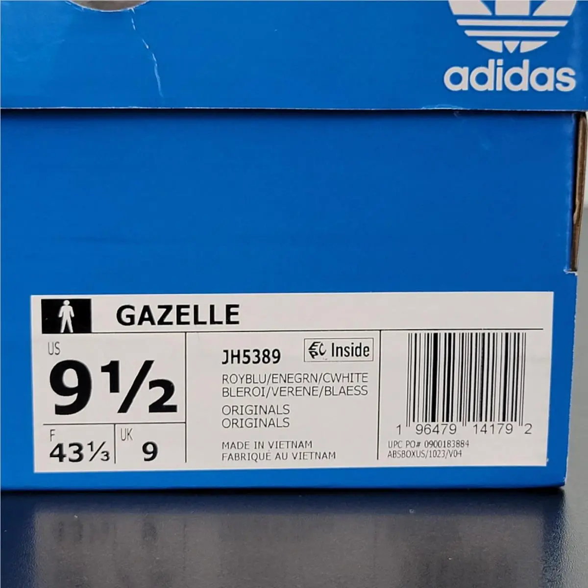 Adidas shoes - adidas Gazelle - Gazelle - JH5389 - Blue 6