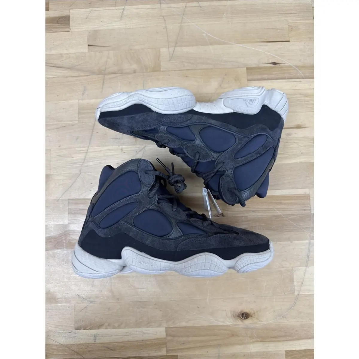 Adidas Yeezy 500 High Top Mens Grey Sneakers Casual Shoes FW4968 9.5M