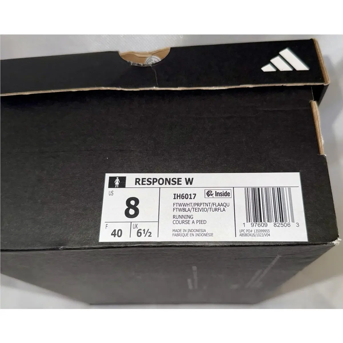 Adidas shoes - adidas Response - Response - IH6017 - White Purple Aqua (UPC: 0197609825063) 7