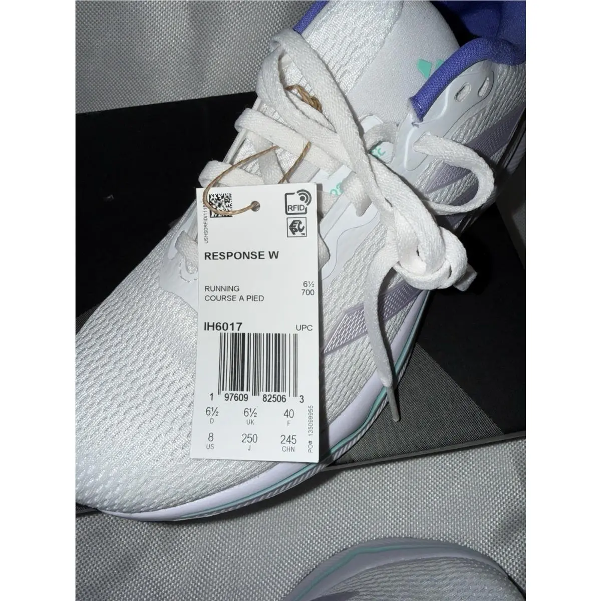 Adidas shoes - adidas Response - Response - IH6017 - White Purple Aqua (UPC: 0197609825063) 5