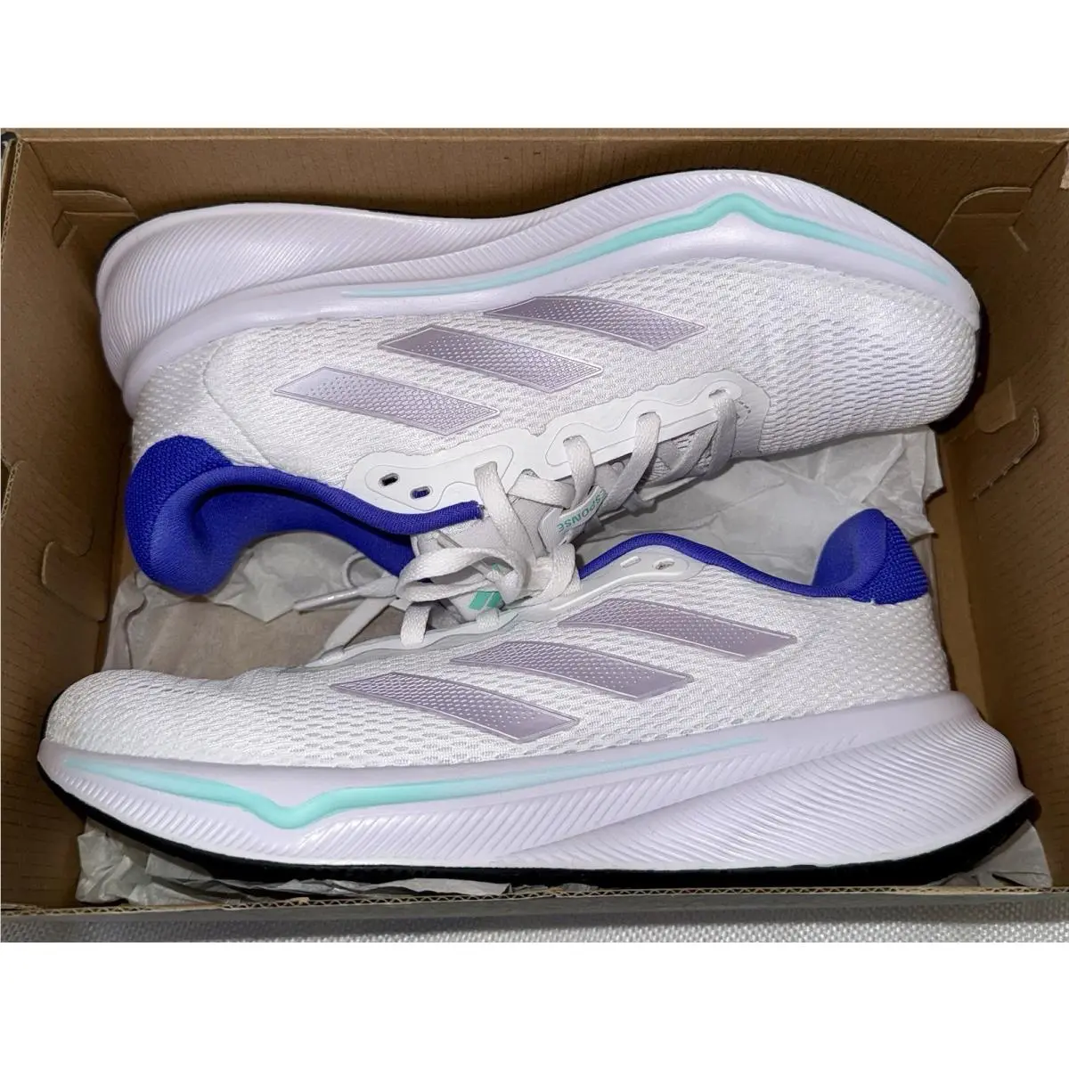 Adidas shoes - adidas Response - Response - IH6017 - White Purple Aqua (UPC: 0197609825063) 6