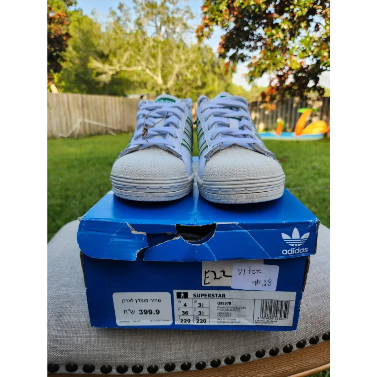 Adidas shoes - adidas Superstar - Superstar - Green 2
