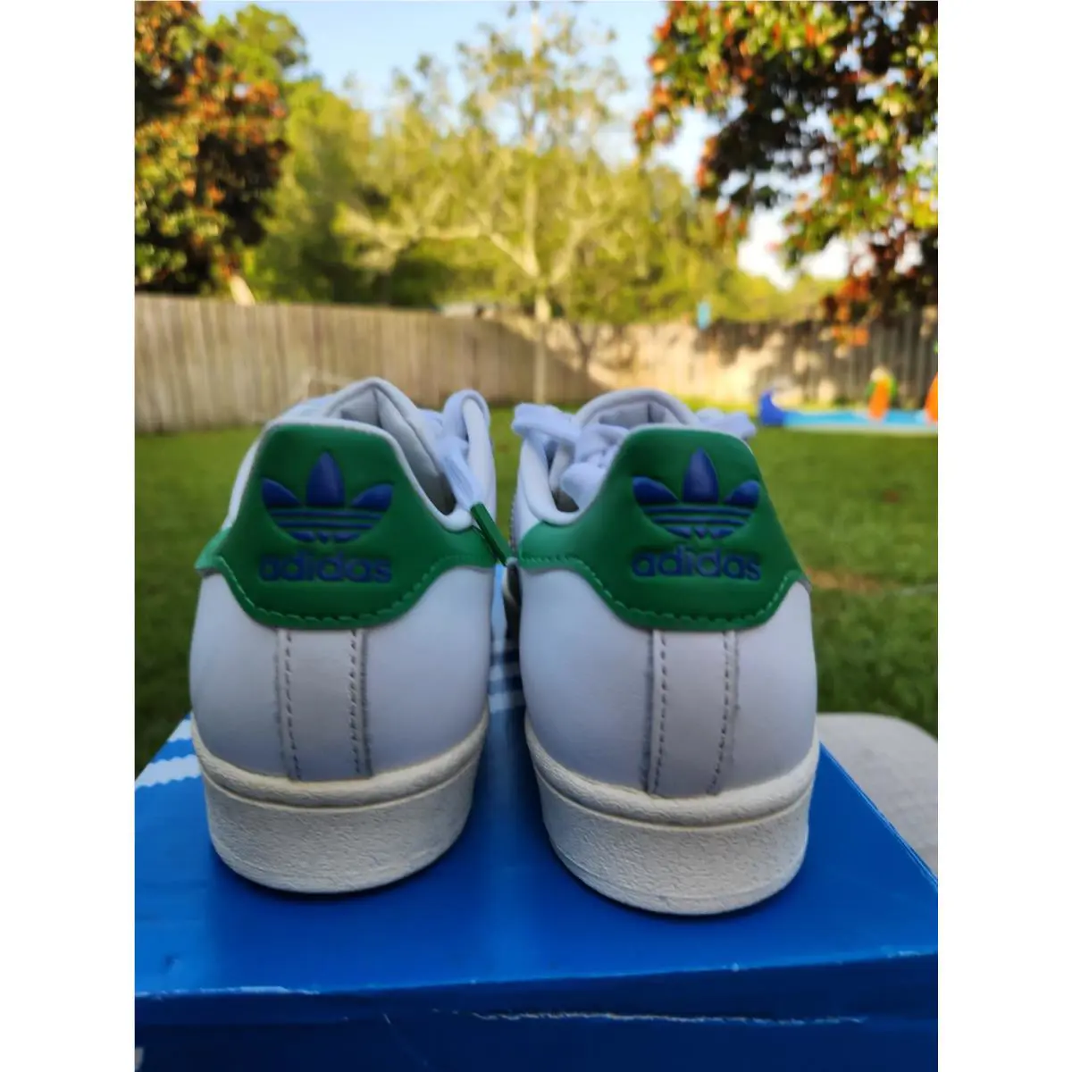 Adidas shoes - adidas Superstar - Superstar - Green 4