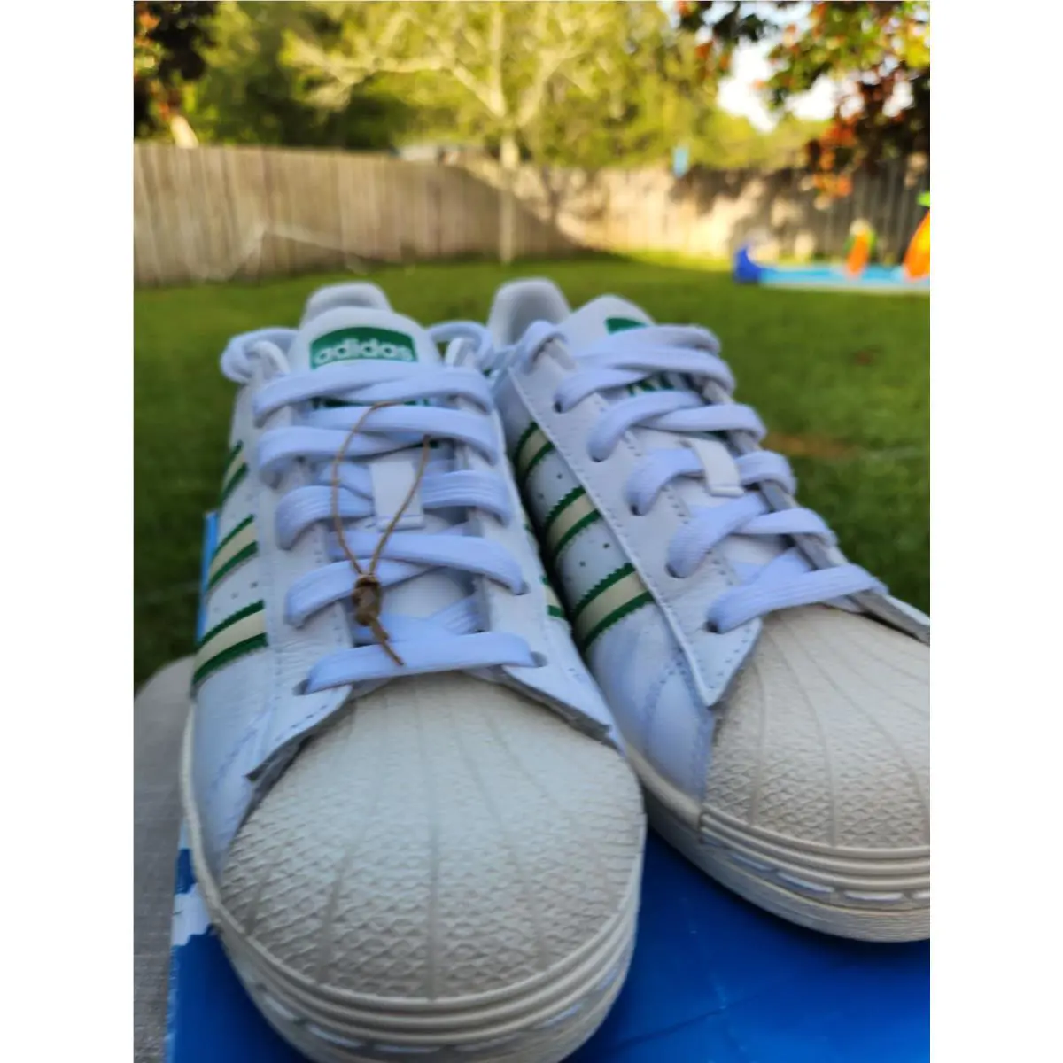 Adidas shoes - adidas Superstar - Superstar - Green 6