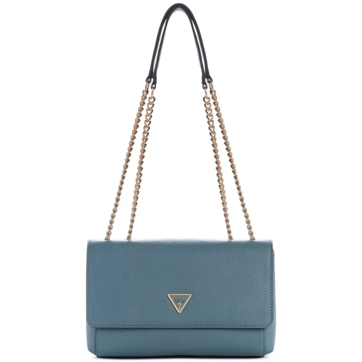 Guess Micaela Convertible Crossbody Bag Slate Blue Gold