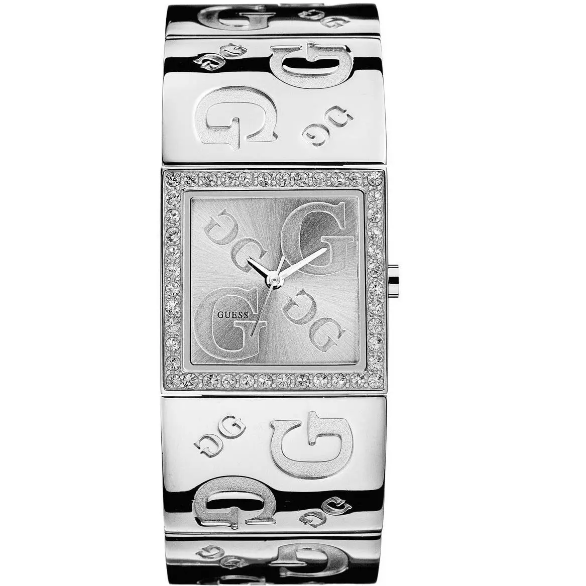 Guess G-link I70607L1 Women`s Stainless Steel Crystal Bezel Fashion Watch