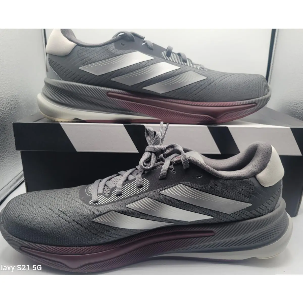 Adidas shoes - IH2507 - IH2507 - GREY SILVER BURGUNDY 0