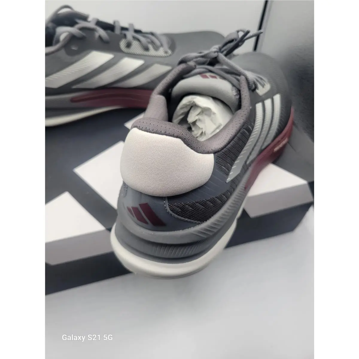 Adidas shoes - IH2507 - IH2507 - GREY SILVER BURGUNDY 2