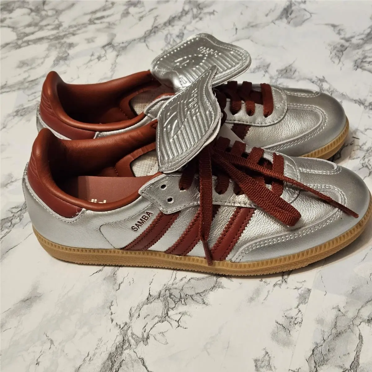 Adidas shoes - adidas Samba - Samba - JH5707 - Silver 0