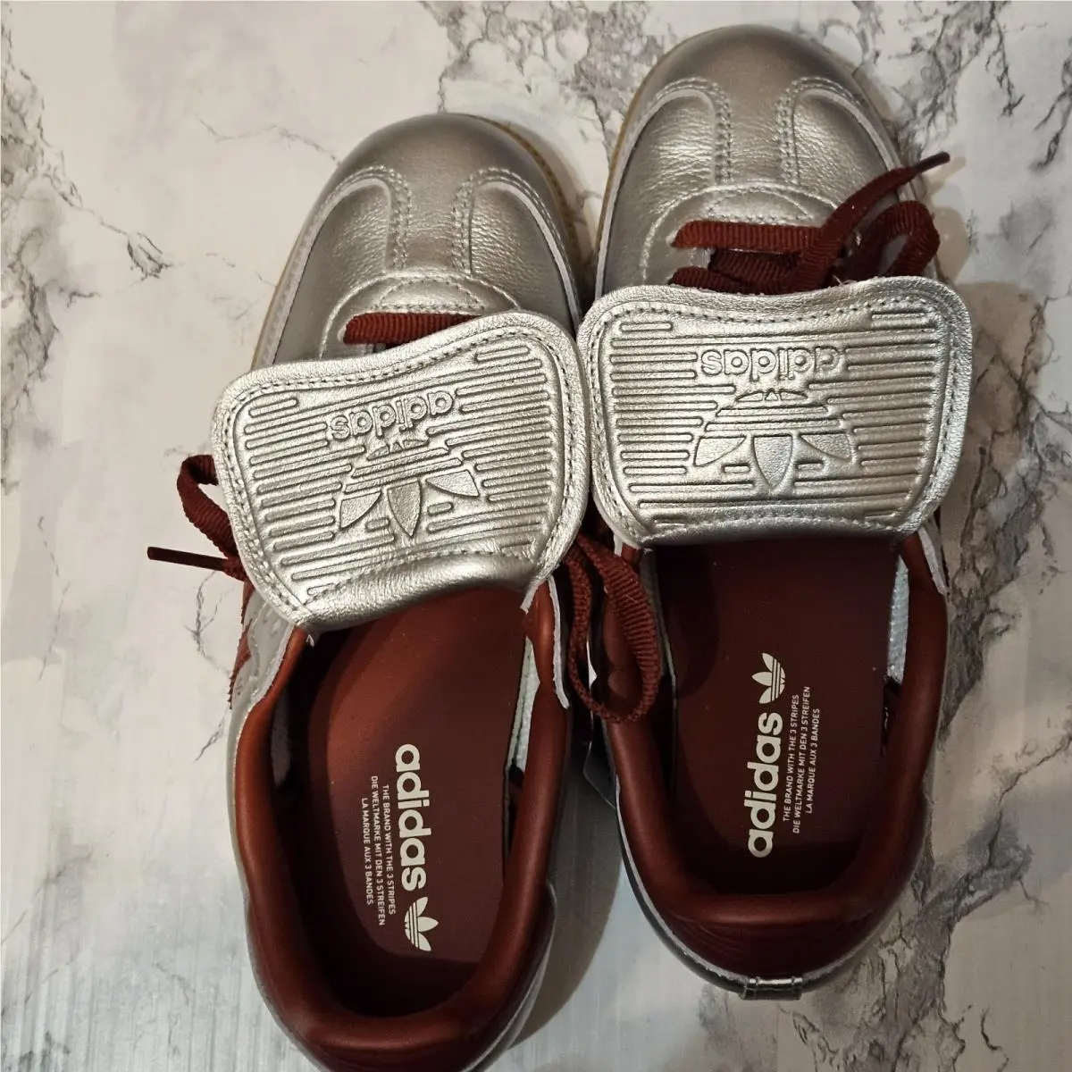Adidas shoes - adidas Samba - Samba - JH5707 - Silver 4