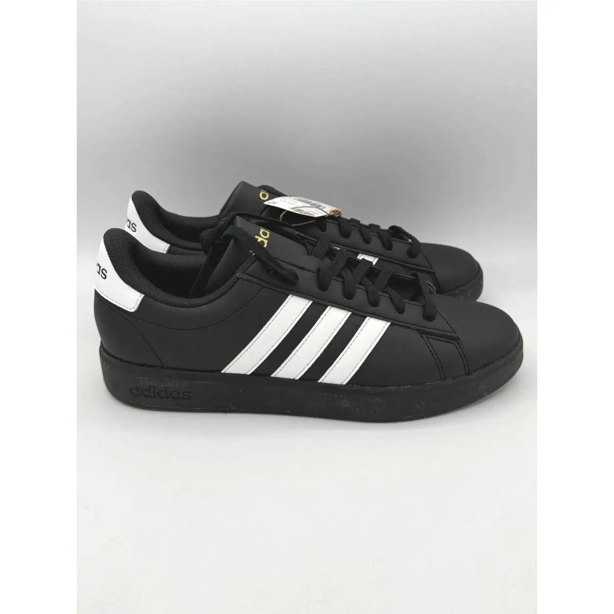 Adidas Grand Court 2.0 Shoes Mens 10 Black White JR0546