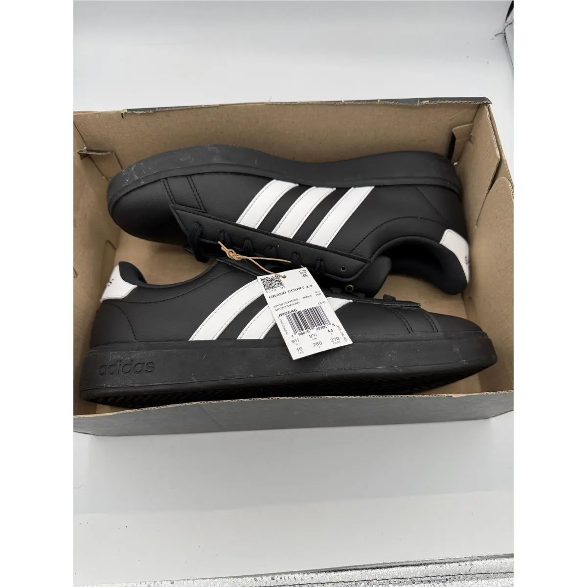 Adidas shoes - adidas Grand Court 2.0 - Grand Court - JR0546 - Black 5