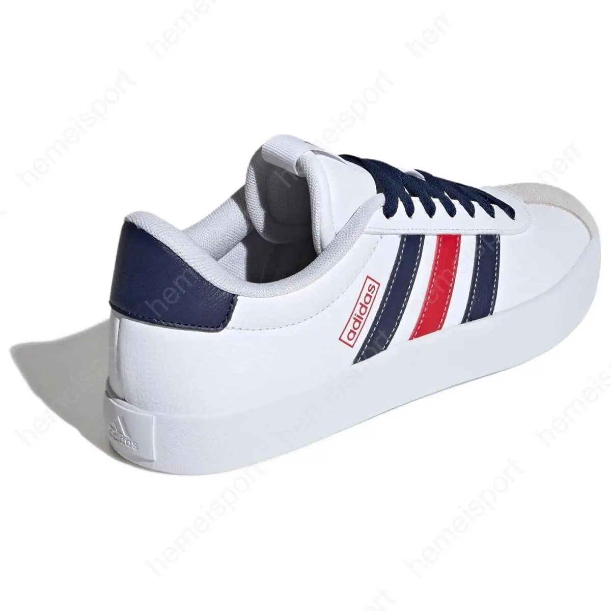 Adidas shoes - adidas Vl Court - Court - IF4465 - White, Manufacturer: Cloud White/Team Navy Blue/Better Scarlet 3