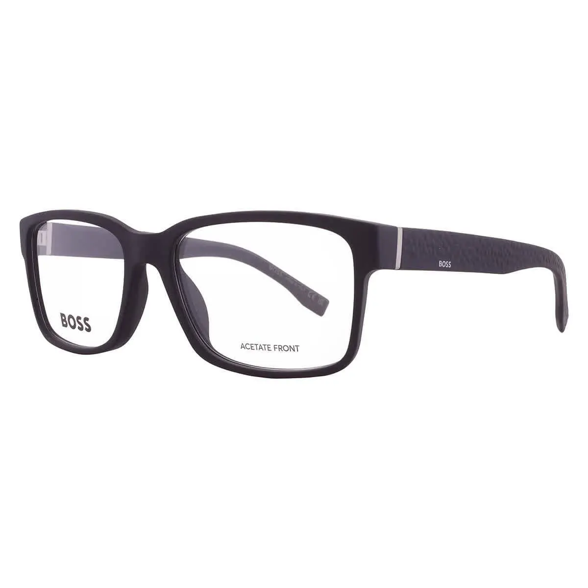 Hugo Boss Demo Square Men`s Eyeglasses Boss 0831/IT 0DL5 55 Boss 0831/IT 0DL5 55 - Black, Frame: Black