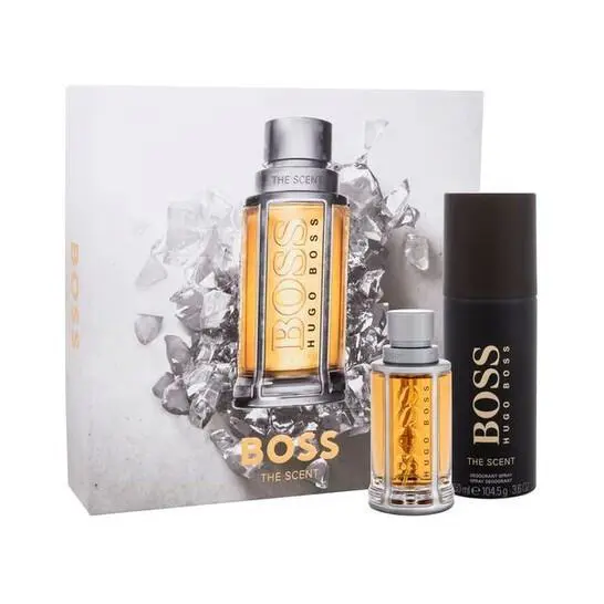 Hugo Boss The Scent Set: Edt 1.6 Oz + Deo Spray 5.0 Oz