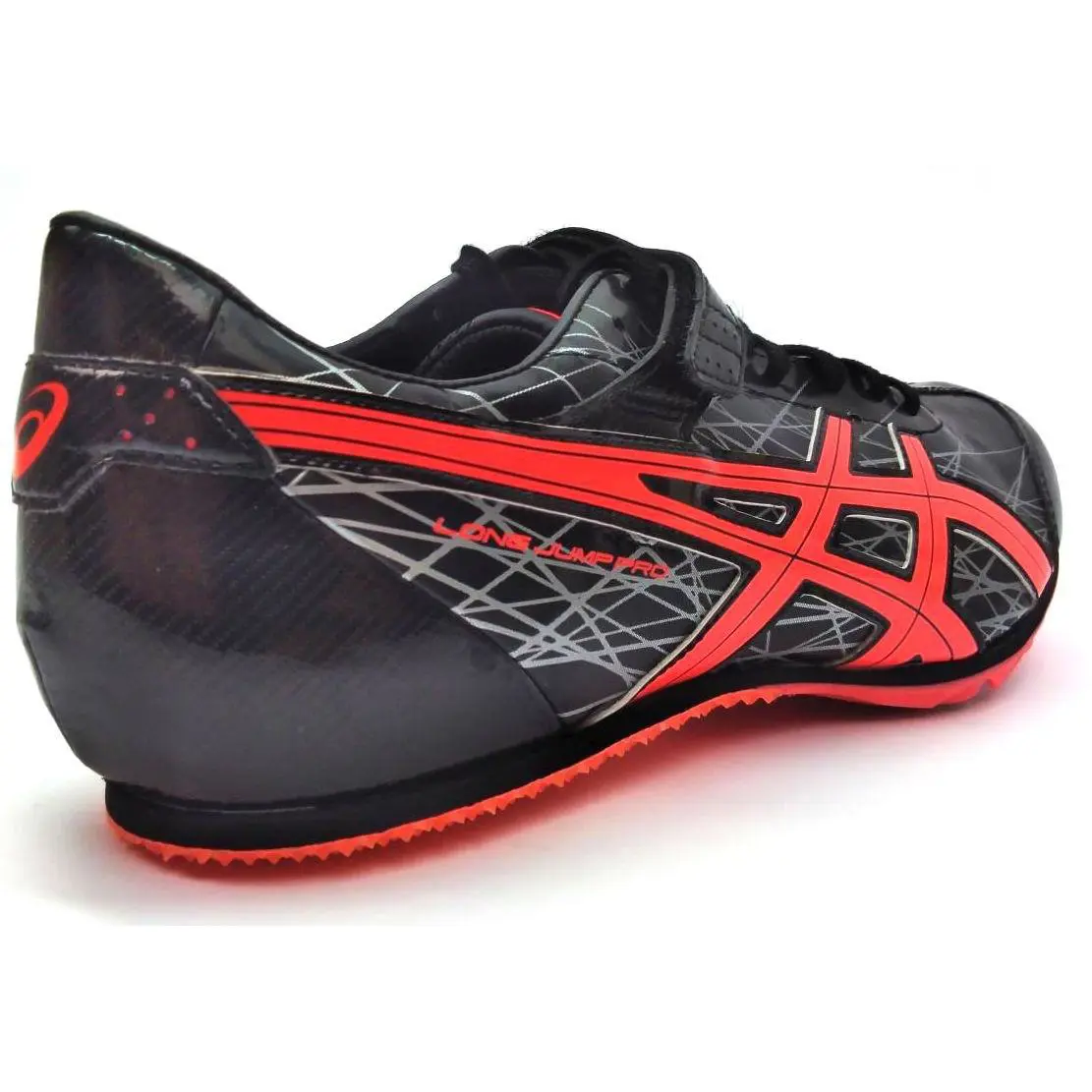 Asics shoes - Long Jump Pro - Long Jump Pro - Black/Flash Coral/Sliver 2