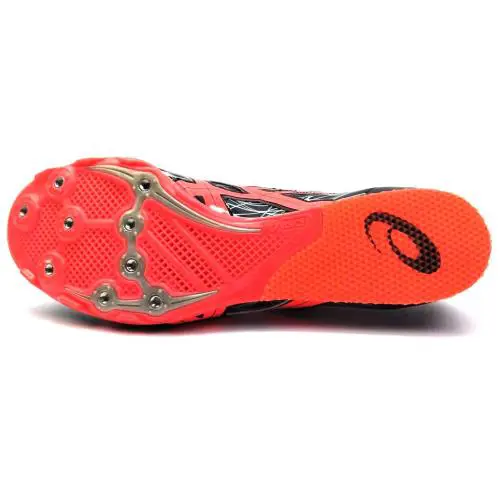 Asics shoes - Long Jump Pro - Long Jump Pro - Black/Flash Coral/Sliver 3