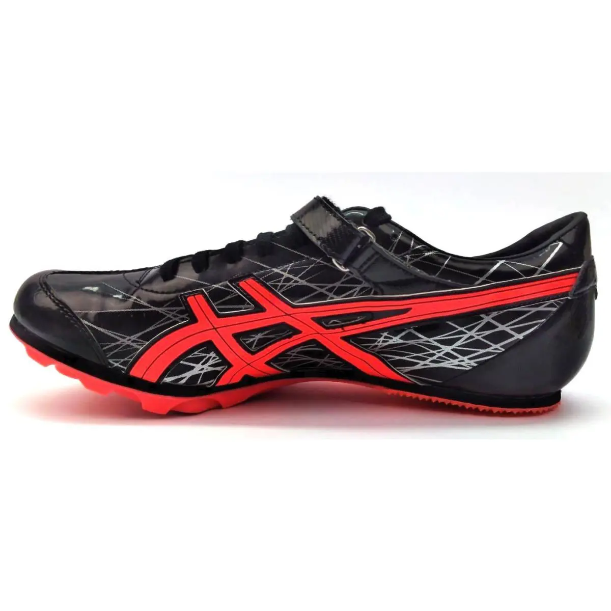Asics shoes - Long Jump Pro - Long Jump Pro - Black/Flash Coral/Sliver 0
