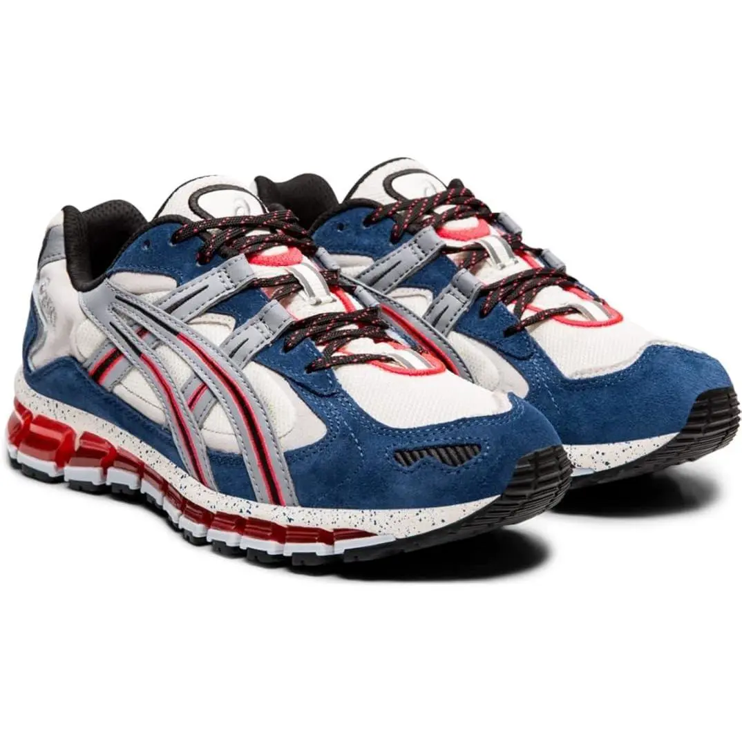Size 6.0 -asics Womens Gel-kayano 5 360 Cream/piedmont Grey - Gray