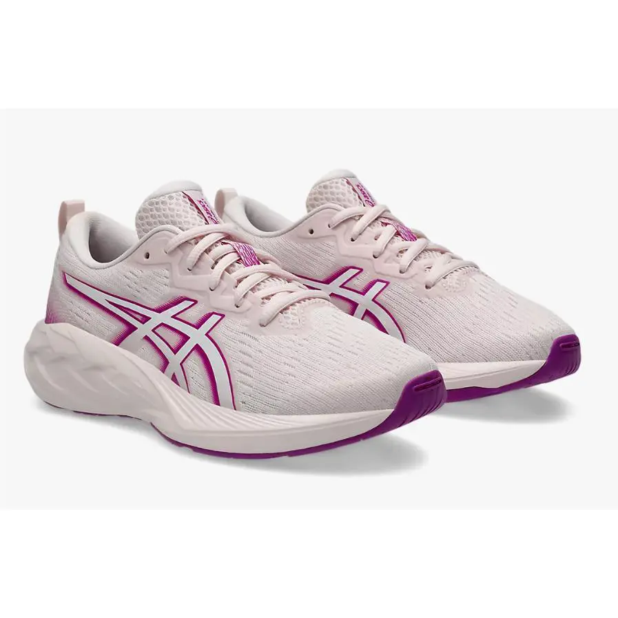 Asics ® (big Kid`s Size 6) Novablast™ 4 GS Running Shoes in Pale P Big Kid`s Size 6 Novablast 4 GS Running Shoes in Pale Pink/white
