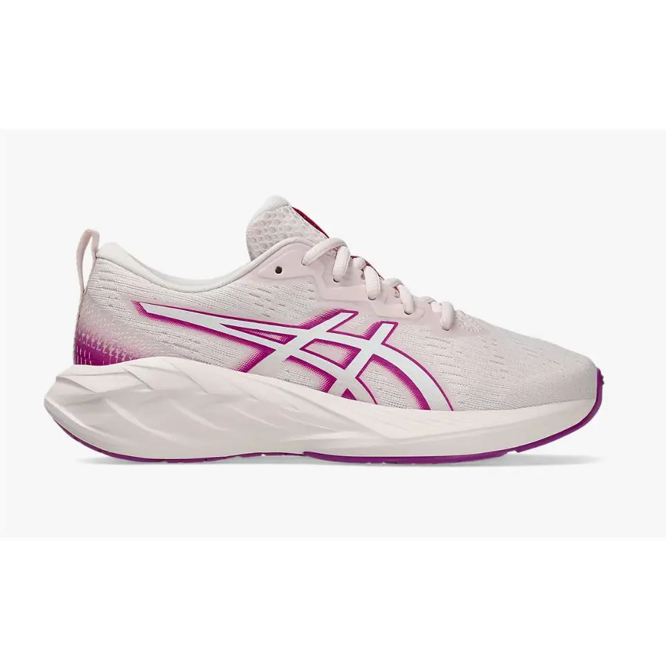 Asics shoes - ASICS® (Big Kid`s SIZE 6) NOVABLAST™ 4 GS Running Shoes in Pale P - 1014A317-700 - Pink (UPC: 197298474672) 0