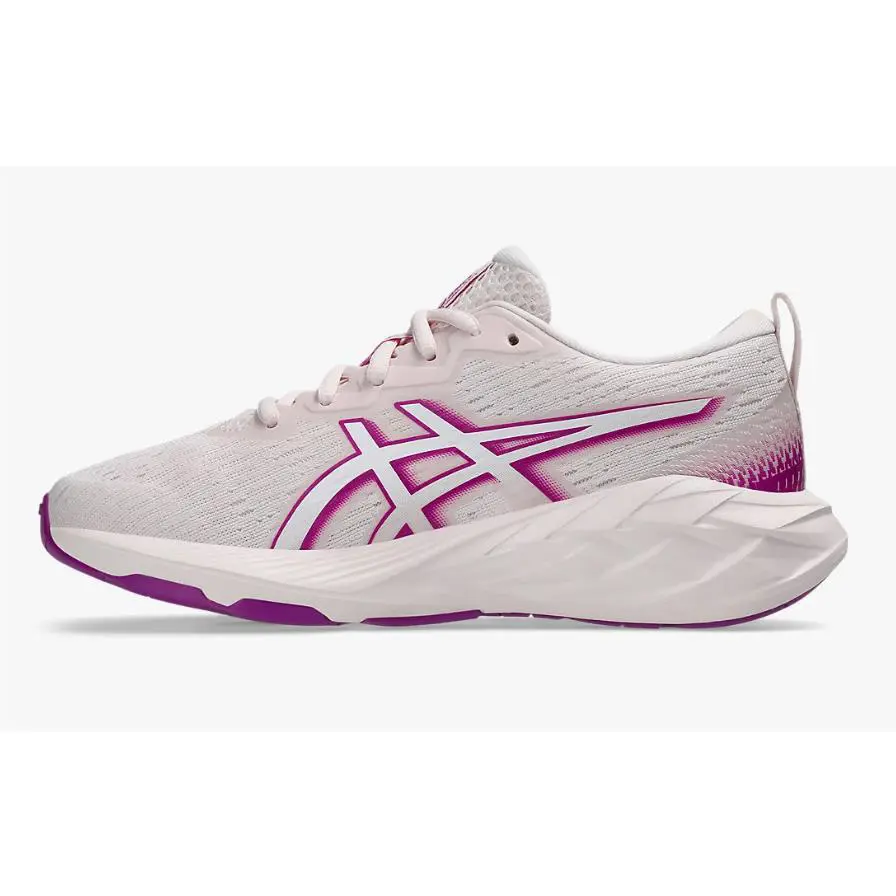 Asics shoes - ASICS® (Big Kid`s SIZE 6) NOVABLAST™ 4 GS Running Shoes in Pale P - 1014A317-700 - Pink (UPC: 197298474672) 2