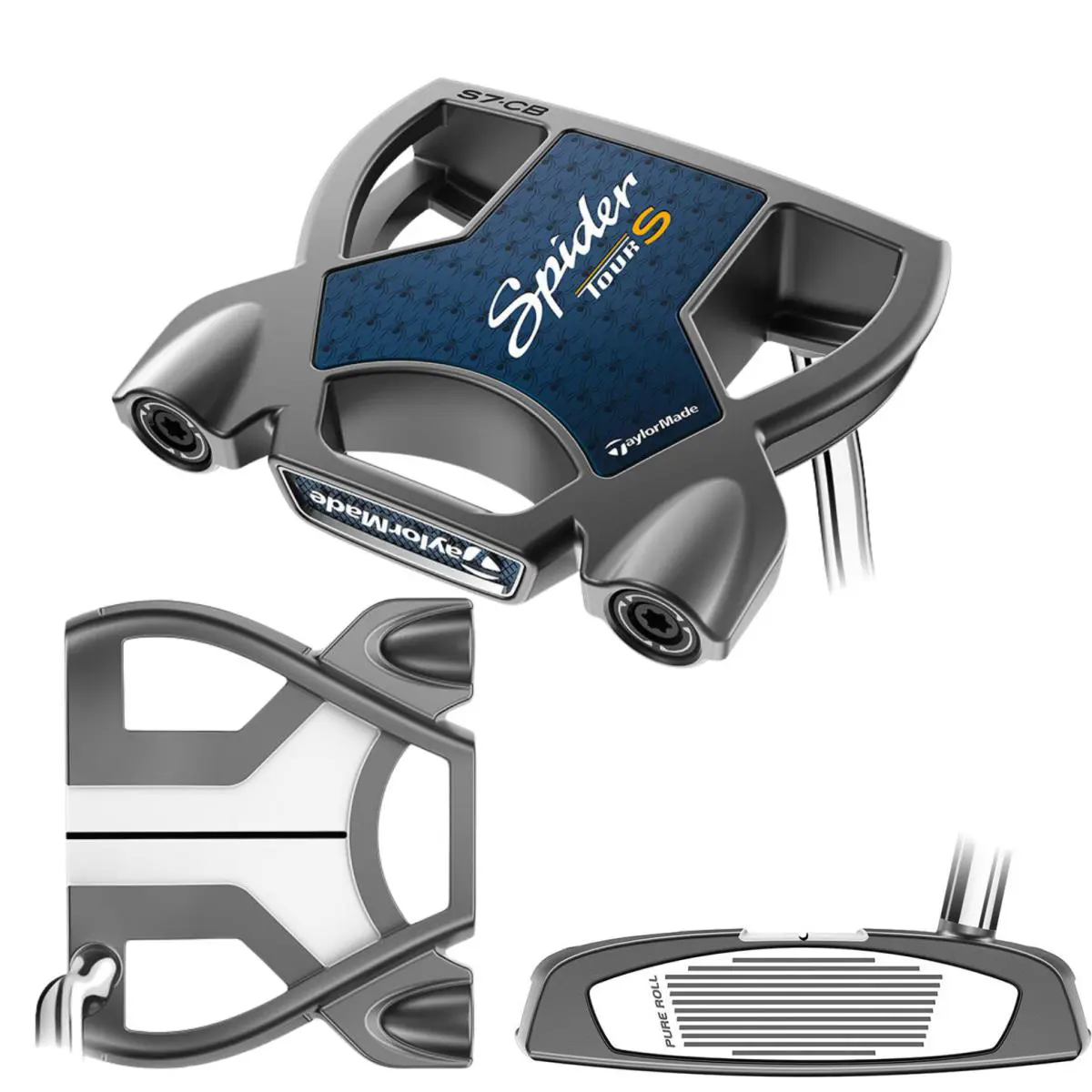 Left Handed Taylormade Spider Tour S Putter Double Bend 36