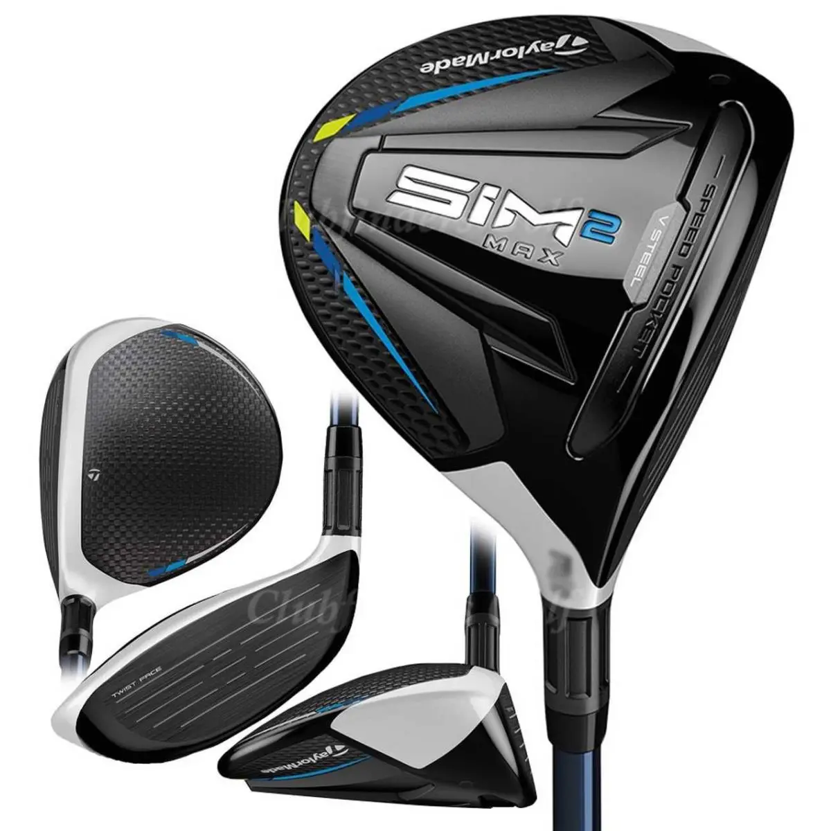 Taylormade Sim 2 Max Fairway 18° 5 Wood Ventus Blue FW 5-R Regular W/hc - Blue
