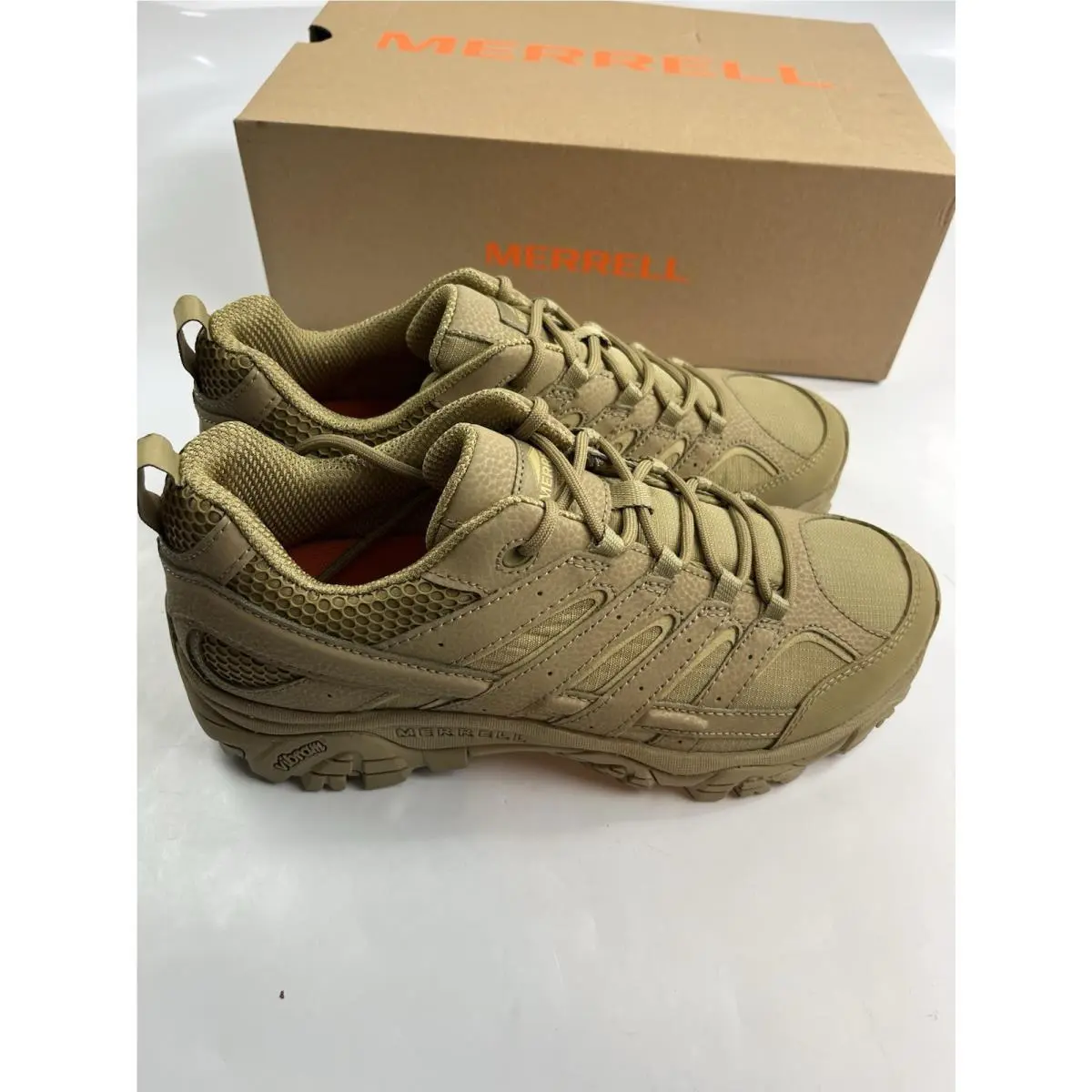 Merrell Mens Moab 2 Tactical J15857 Coyote Shoes Size 10.5