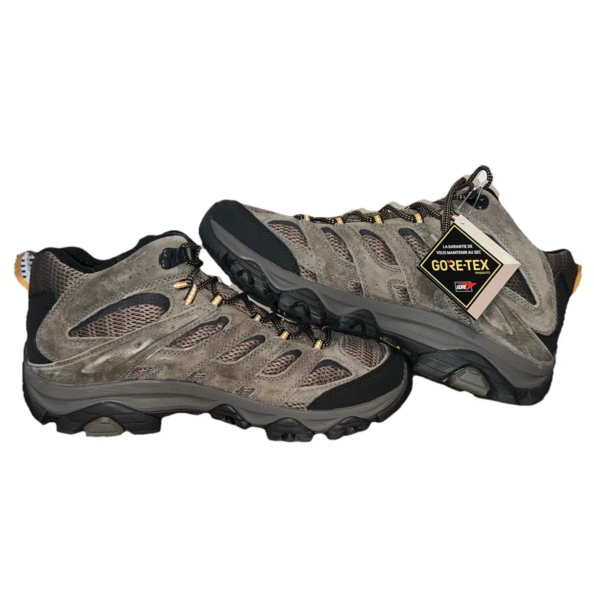 Merrell shoes - Moab 3 Mid GORE-TEX - Moab Mid - J035795 - Walnut, Brown (UPC: 0195017302862) 2
