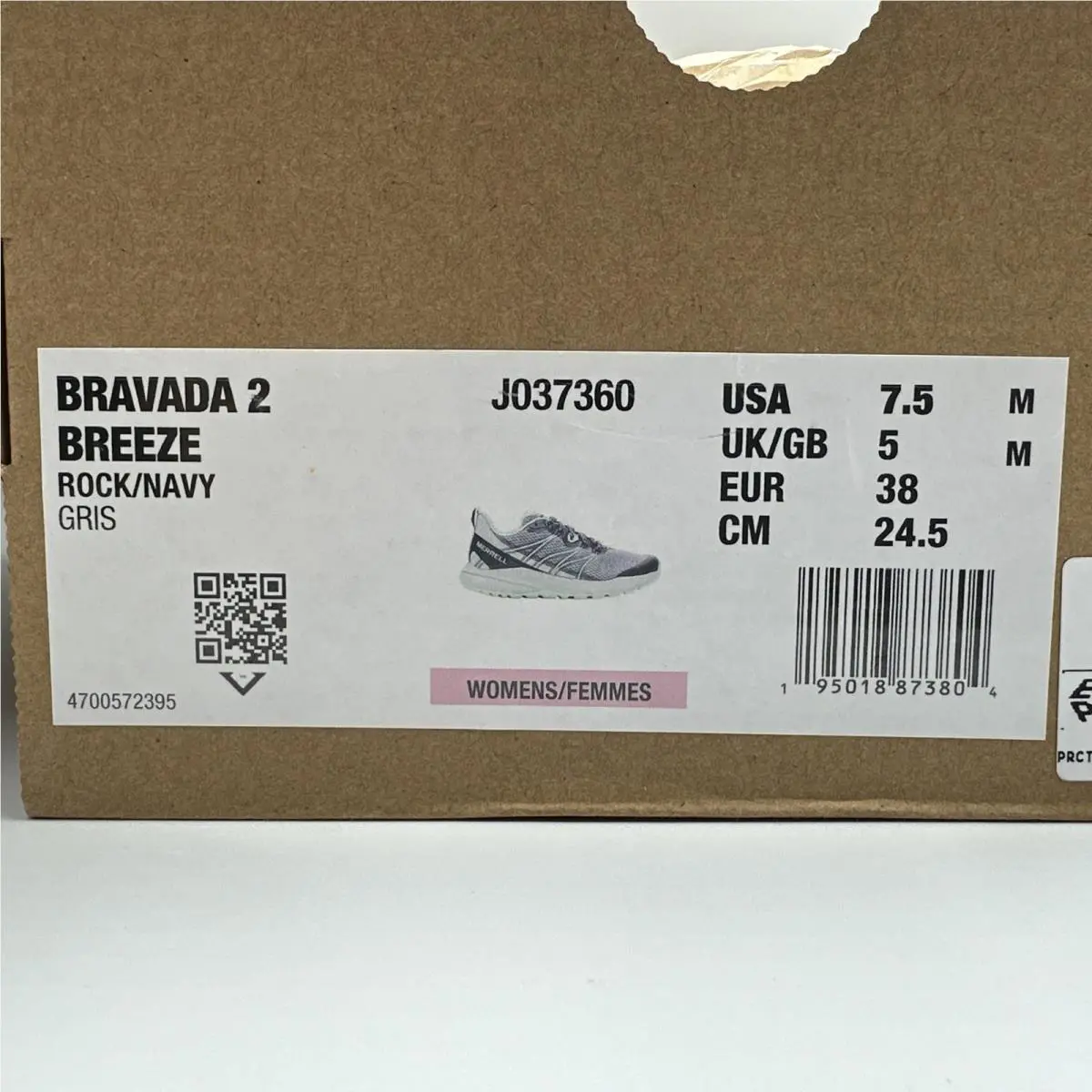 Merrell shoes - Merrell Bravada 2 - Bravada - J0373360 - Gray (UPC: 0195018873804) 14