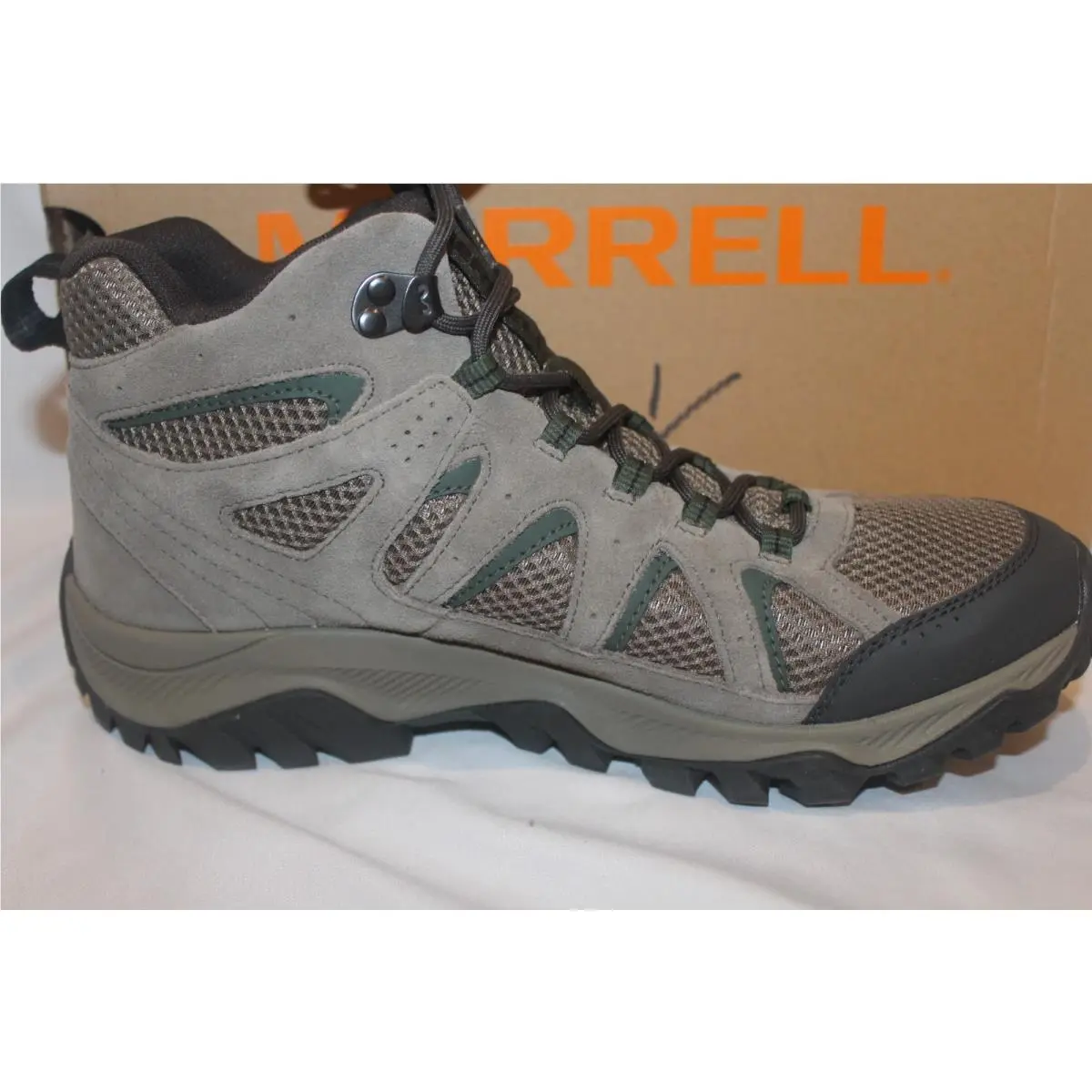 Merrell shoes - Merrell Oakcreek Mid - Oakcreek Mid - J035921 - GRAY TAN 4