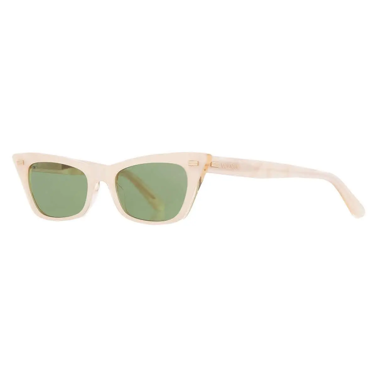 Valentino Green Cat Eye Ladies Sunglasses VLS-176 A 51 VLS-176 A 51