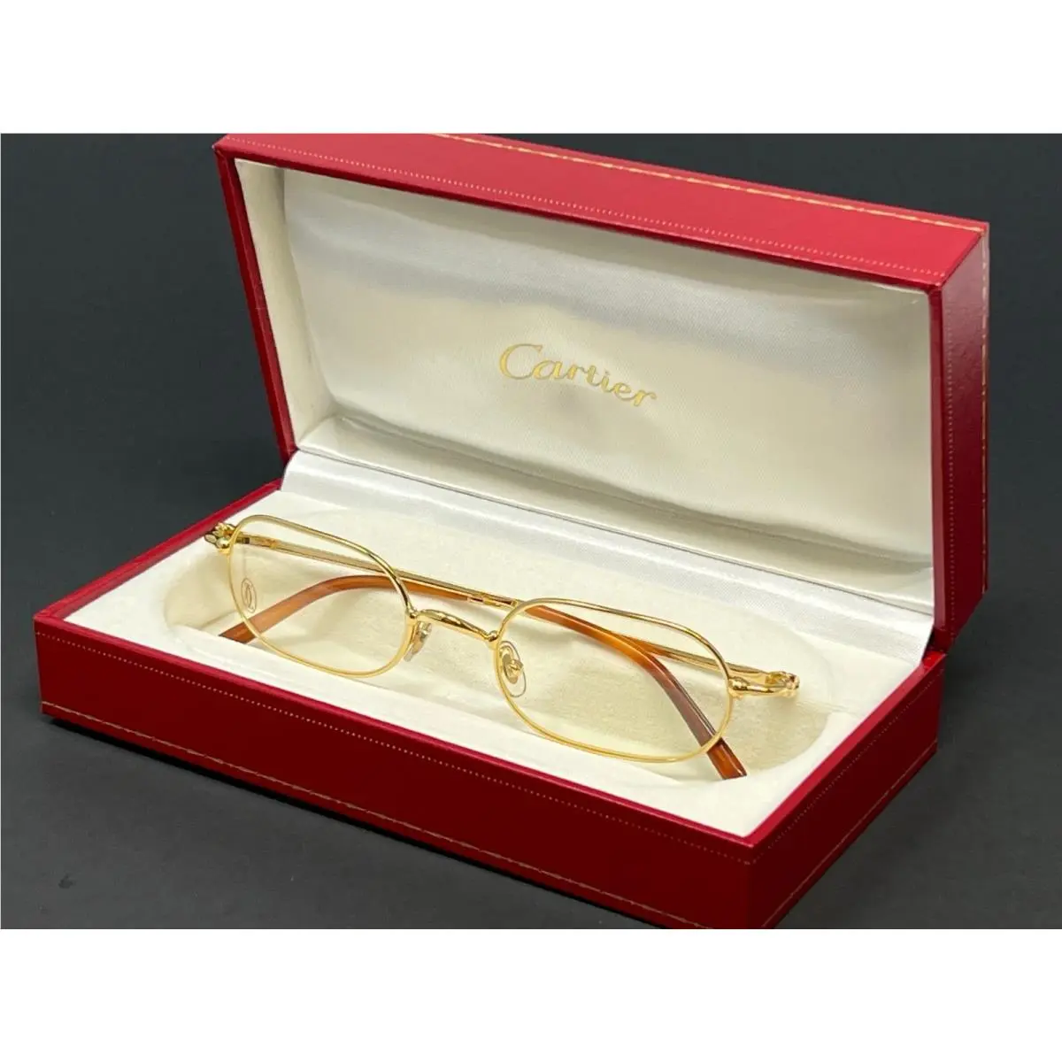 Eyeglasses Orfy T8100352 Gold 50mm Men`s Optical Frame France by Cartier