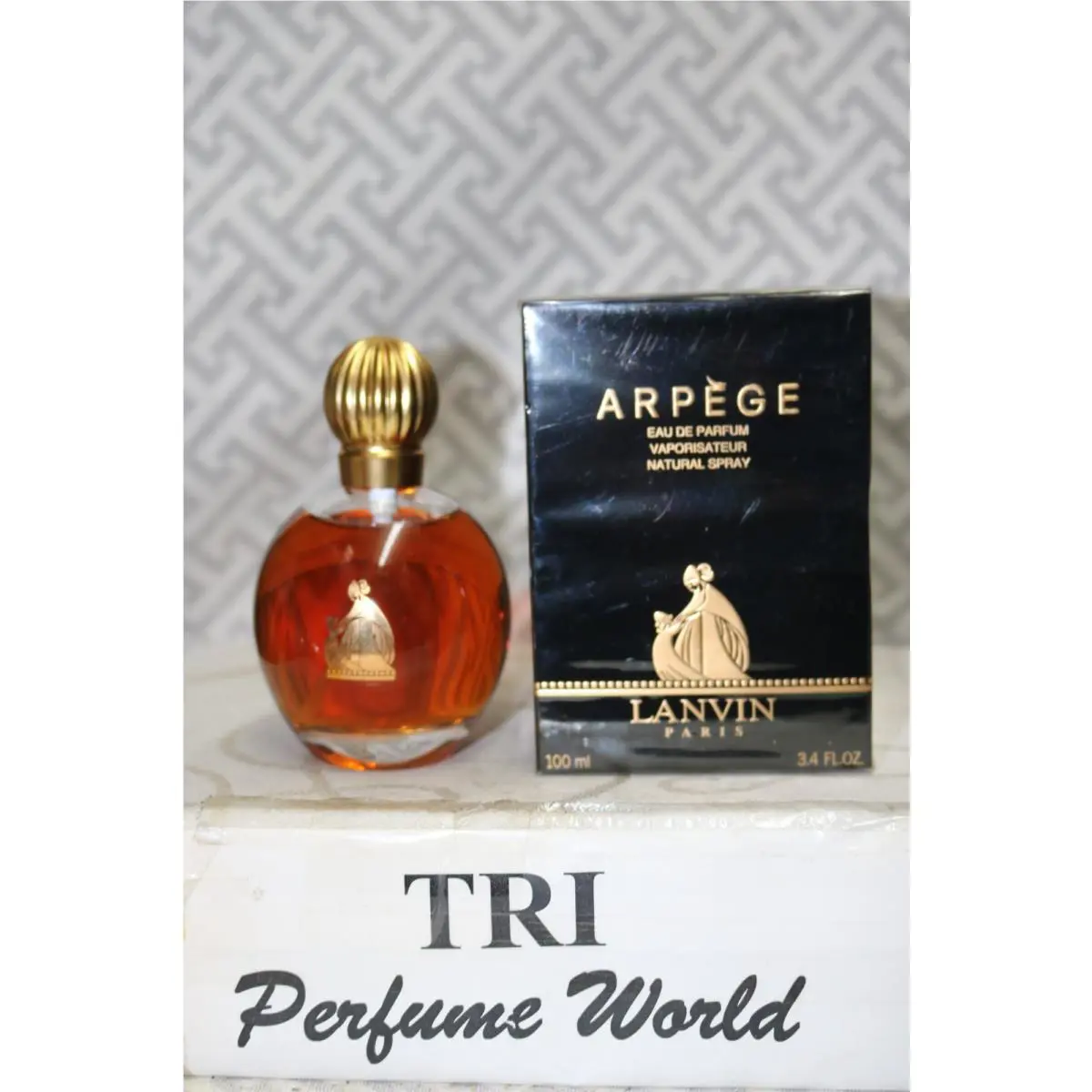 Arpege by Lanvin Eau de Parfum Women Spray 3.4 Fl. Oz. Clear Bottle