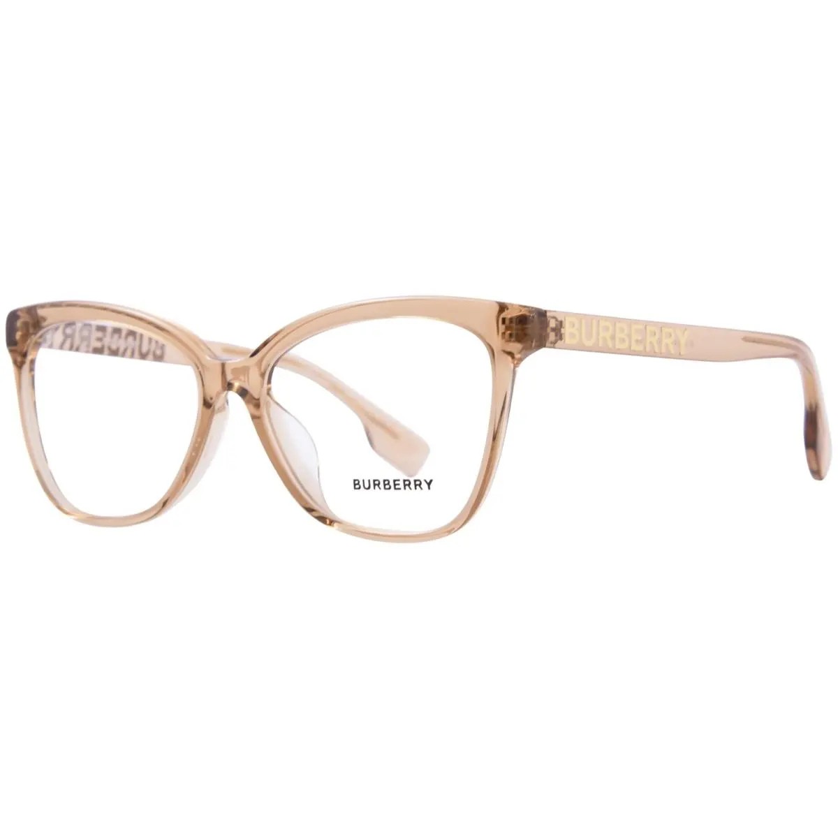 Burberry Grace BE2364 3779 Eyeglasses Frame Women`s Brown Full Rim Cat Eye 54-mm