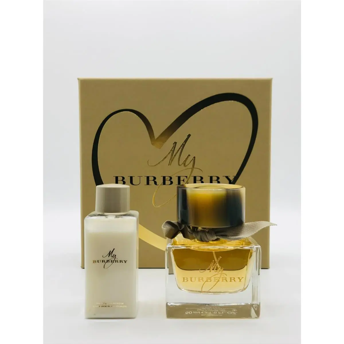 My Burberry 2pc Set Women Parfum Spray 1.6 oz and Body Lotion 2.6 As Shown