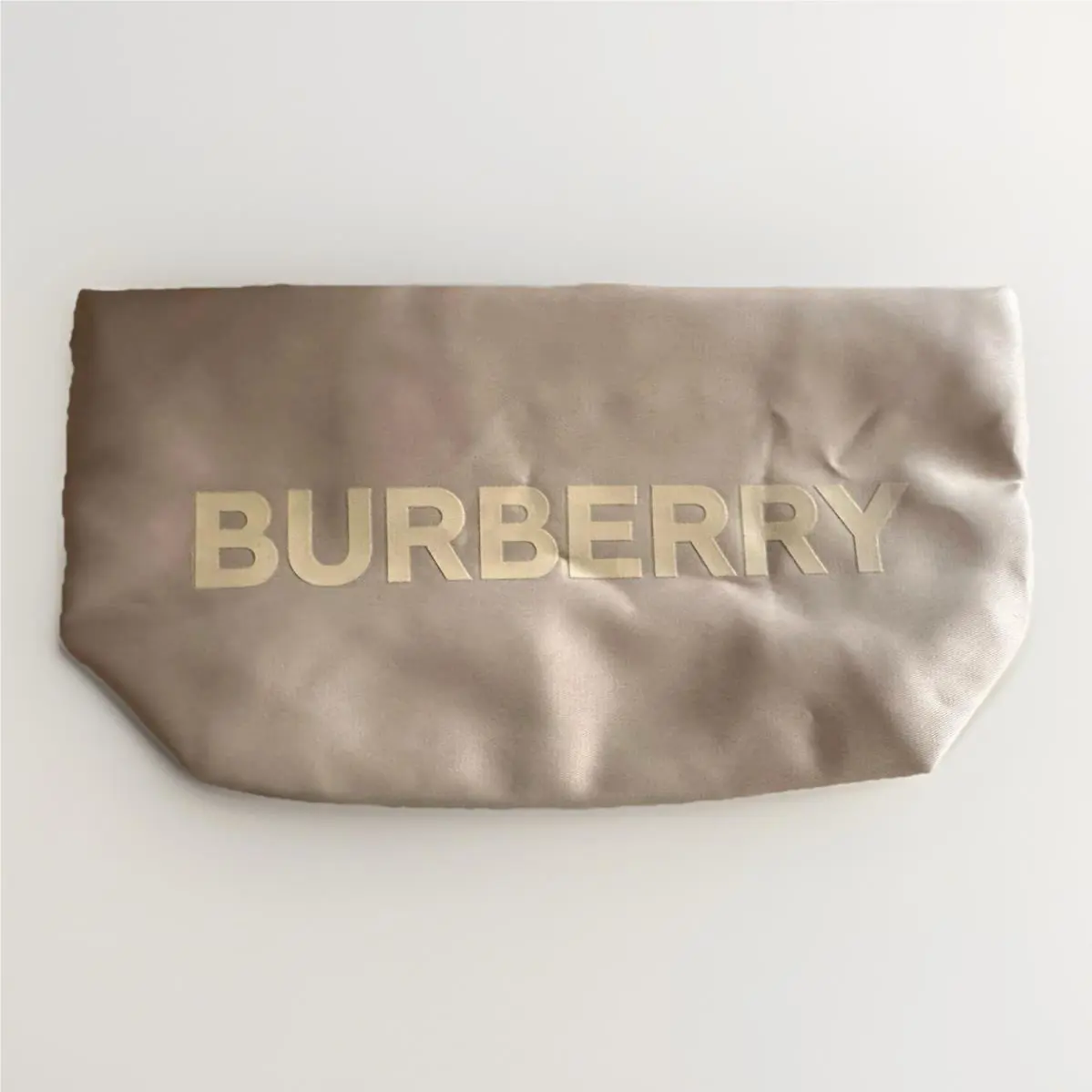 Burberry Beauty Beige Travel Makeup Toiletry Bag
