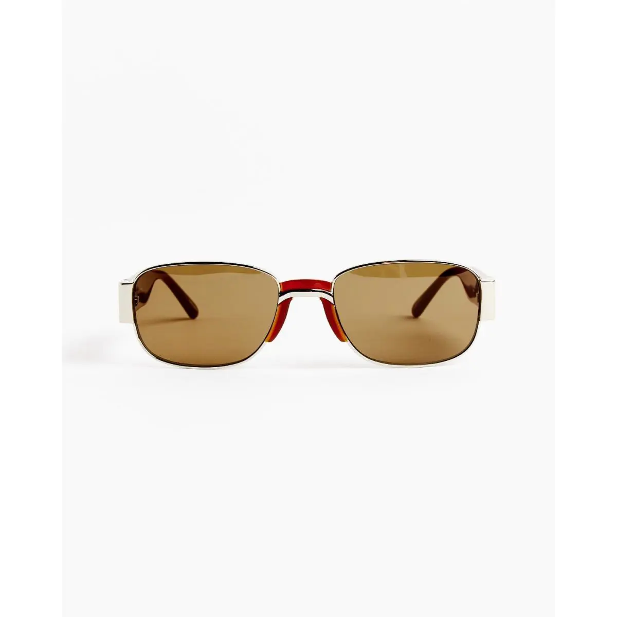 196 Sunglasses-silver/brown by Dries Van Noten